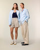 Chicomi Damen-Shirt „Étoile“ – Sommerblau