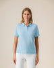 Chicomi Elysian Damen-Poloshirt – Himmelblau
