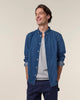 Chicomi Ironveil Herren-Jeanshemd – Dunkelblau